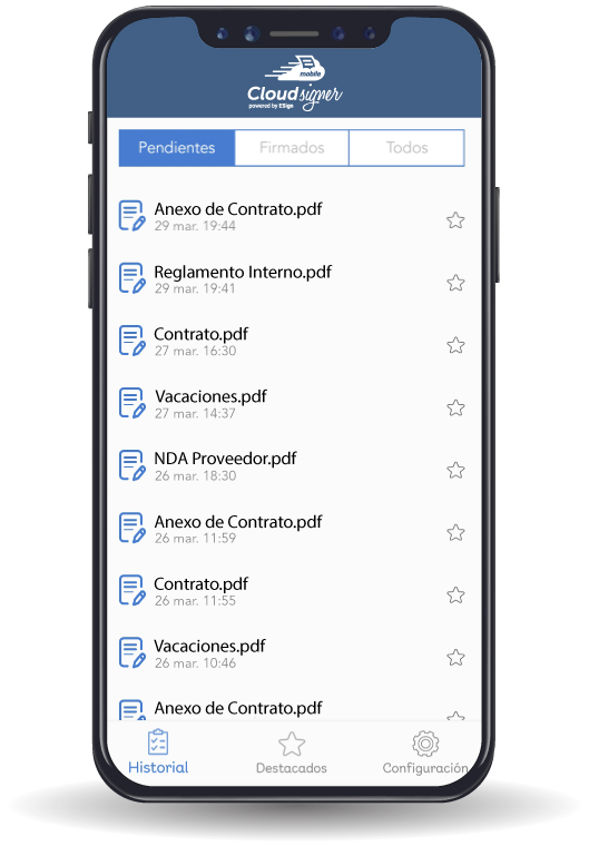 smartphone firma movil