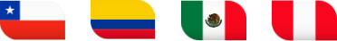 Chile Colombia México Perú